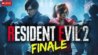 🔴#LIVE RESIDENT EVIL 2 FINALE! FIRST PLAYTHROUGH #ResidentEvil #Playstation #ResidentEvil2 #RE9