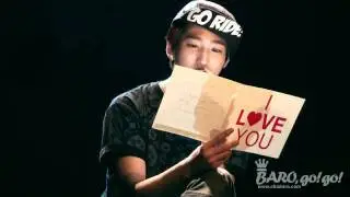 [FANCAM] 110904 Merry Baro Day _reading his birthday card