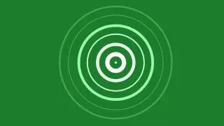 Waves on Green Screen