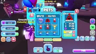 Roblox first vid part 1 because recording cut (Tapping Gods)