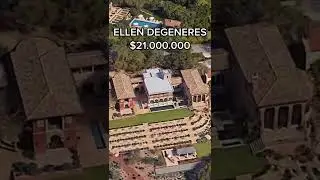 ELLEN DEGENERES, $21.000.000, MONTECITO. - Celebrity house 🏚️💵