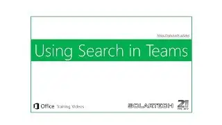 Using Search in Teams