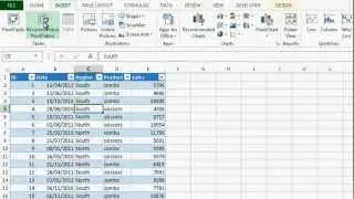 Recommended Pivot Tables
