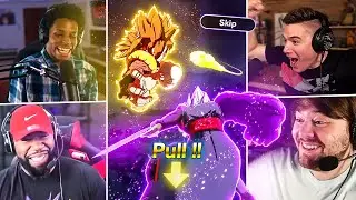 MULTIPLE LF Pulls AT THE SAME TIME in this Quad Summon on Dragon Ball Legends!