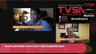 First Official Interview of Alfonso Peterman! The Video Show Network hosted by David Burrows!