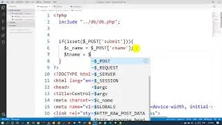 insert data in database   CMS   09