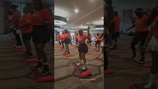Step like us! #xtremehiphopwithphil #xtremehiphop #stepaerobics #savannahgeorgia #footwork