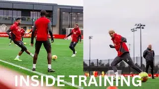 LIVERPOOL DAY 2 TRAINING: FULL FOCUS ON MANCHESTER CITY SHOWDOWN