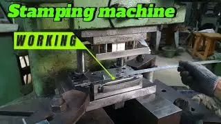 5 ton power press machine working