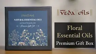 Floral Essential Oils Gift Set - Premium Luxury Oils ( Set of 3 Oils ) | VedaOils