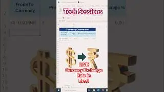Как получить текущий курс обмена валют в Excel