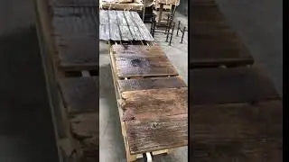 Reclaimed Barn Wood Table Tops for Coffee Table and End Tables - J Thomas Home