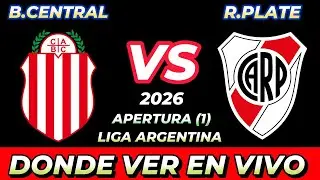 BARRACAS CENTRAL VS RIVER PLATE D&Oacute;NDE VER EN VIVO FECHA HORA HORARIO CUANDO JUEGAN EN VARIOS PA&Iacute;SES