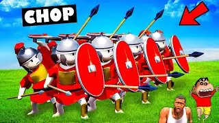 BATTLE to CONQUER HARDEST CASTLE 🔥CHOP vs SHINCHAN vs AMAAN-T | 999,789,997 ARMY Soldiers