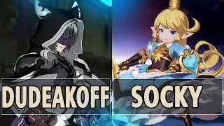 GBVS: Dudeakoff (Seox) Vs Socky (Charlotta) | High Level Gameplay.