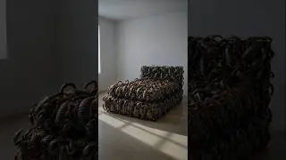Sleeping on a Scorpion Bed | Ultra Realistic AI #bed #shorts #ai