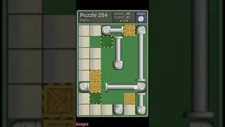 Pushing Machine (Genius) Level Puzzle 254 - Perfect Solution