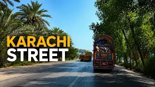 Gadap Town to Sohrab Goth | 4K Drive | 🇵🇰Karachi Pakistan 