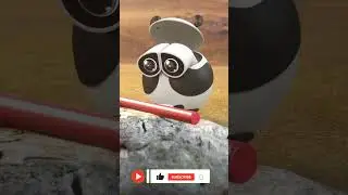 Alien vs panda | alien attack panda