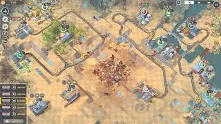 Train Valley 2 - Level 44: The Mountain of Garbage (5 Stars)