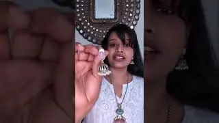 Mihira Dual Tone Necklace with Jhumkas