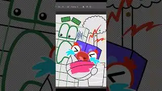 Numberblocks 60 has Three Babies? #numberblocks  #coloringstory  #fanmade #shorts
