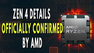 Zen 4 Details OFFICIALLY CONFIRMED By AMD | AM5, Phoenix & Dragon Range Roadmap DETAILS