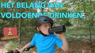 Waarom je voldoende moet drinken tijdens je rit //ffIETSanders // MTB Challenge