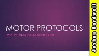 Dshot: Everything You Need To Know | ESC MOTOR PROTOCOLS - PART TWO