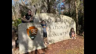 Fort Frederica in St Simons Island, Georgia