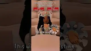 #POV: You have 24 hours to control someone... ||IB:@lealovesroblox28|| #roblox #royalehigh #viral
