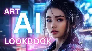 AI Art Lookbook 4K | Get Creative with CapCut | Unveiling Elegance through Stable Diffusion