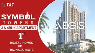 राज नगर एक्सटेंशन का पहला DIGITAL & SMART HOMES |T&T AESIS SYMBOL TOWER |#realestate #T&T#property