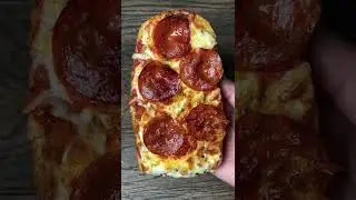 Пицца из французского хлеба во фритюрнице!!