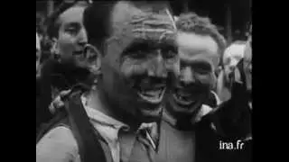 Course cycliste Paris Roubaix 1944  - Archive vidéo INA