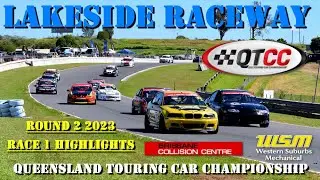 Queensland Touring Car Championship ~ QTCC Round 2 2023 ~ LAKESIDE Raceway ~ Race 1 Highlights