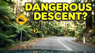 Drive Jamberoo Mountain Pass Australia Descent. From top bottom Beautiful #driving #daytrip #sydney