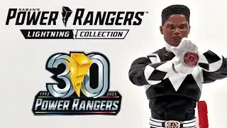 Power Rangers Lightning Collection Remastered MMPR BLACK RANGER SDCC Early Debut