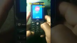 jio f220b hard reset