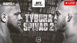 UFC Fight Night: Tybura vs. Spivac 2  | LIVE STREAM | MMA FIGHT COMPANION | UFC Vegas 95 | ESPN 61