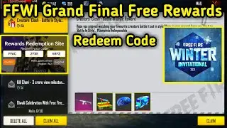 ffwi redeem code free rewards in free fire tamil | love gaming
