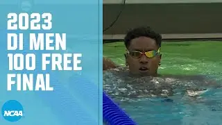 Men's 100 Freestyle | 2023 NCAA swimming championships