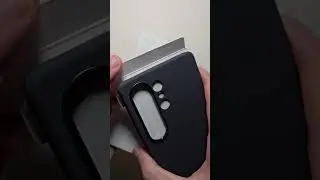 Samsung Galaxy S25 Ultra Silicone Case (Black) Unboxing!