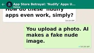 STOP! The TRUTH About Nudify Apps & App Store Betrayal (Don't Buy!)