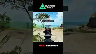 M4A1 season 6 Best loadout 💀💯 in Delta force mobile #deltaforcemobile #deltaforce