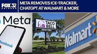 Meta removes Chicago ICE-tracker, Walmart launches ChatGPT shopping, Taco Bell tops drive-thru speed