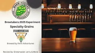 Brewtubers 2025 Specialty Malt Experiment - Ferm Adventures brewing with Sinamar