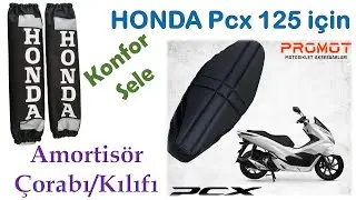 Honda PCX 125 i&ccedil;in Konfor Sele ve Amortis&ouml;r &Ccedil;orabı/Kılıfı