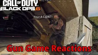 Black ops 6 Gun Game Reactions I'm on EU servers.... #cod #callofduty #gaming #videogame #bo6