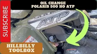 How to change your oil - Polaris ATP 500 HO